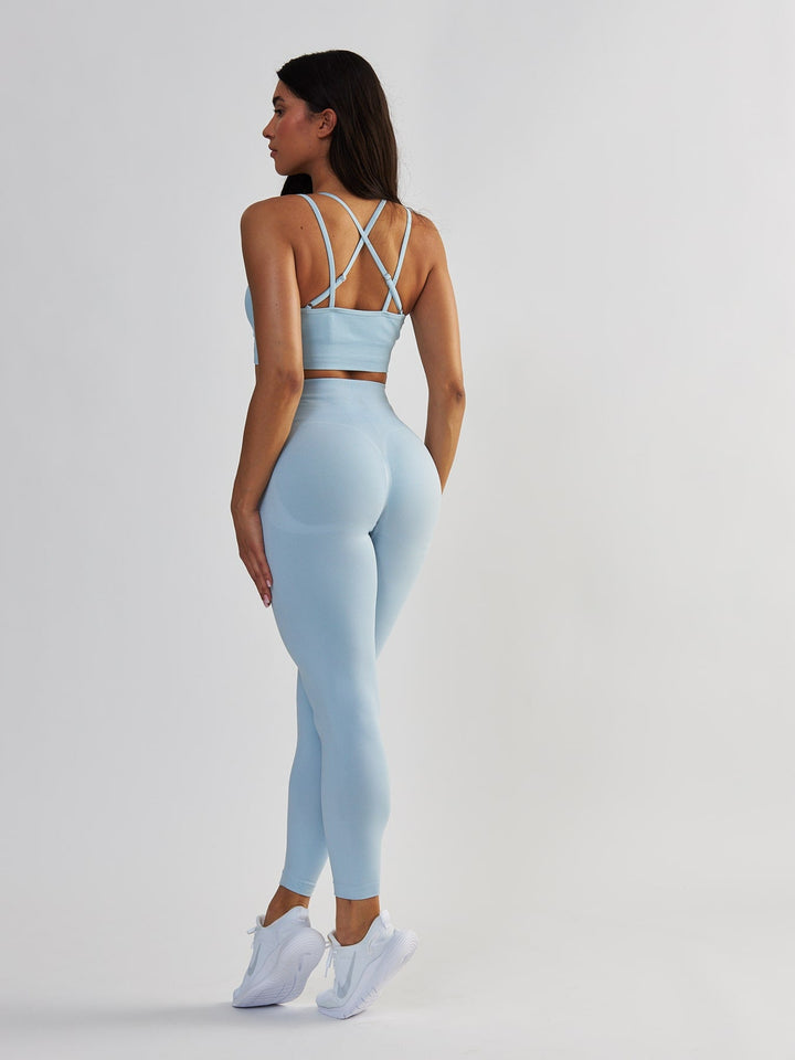 Baby Blue Shaping Leggings - Shape Up