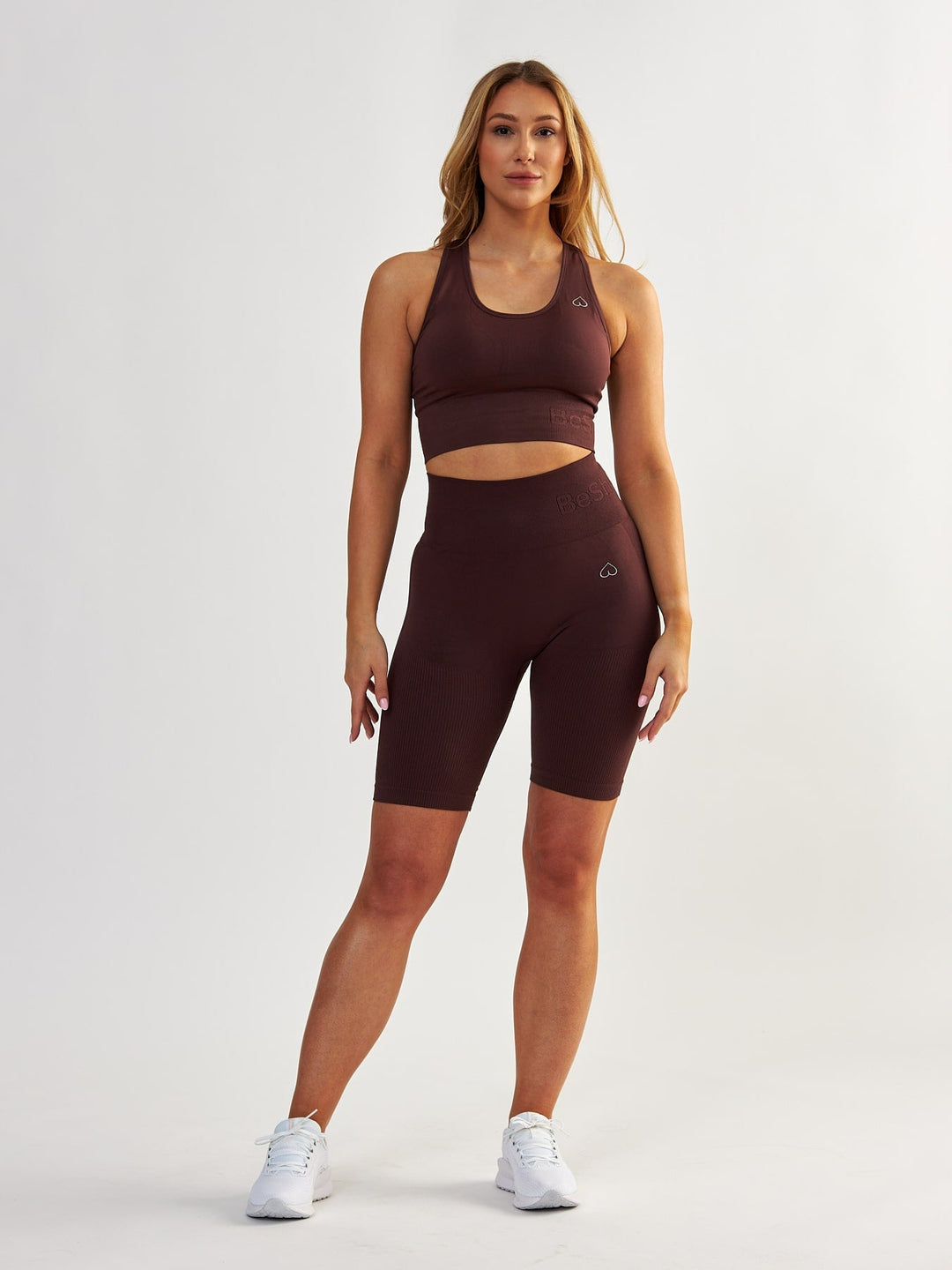 Adjustable Sports Bra - Body Boost Milk Chocolate