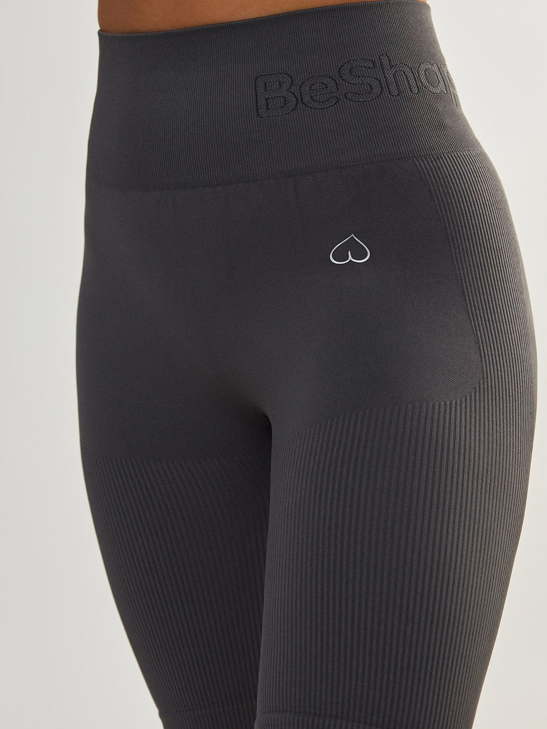 Grey Contour Cycling Shorts - Body Boost