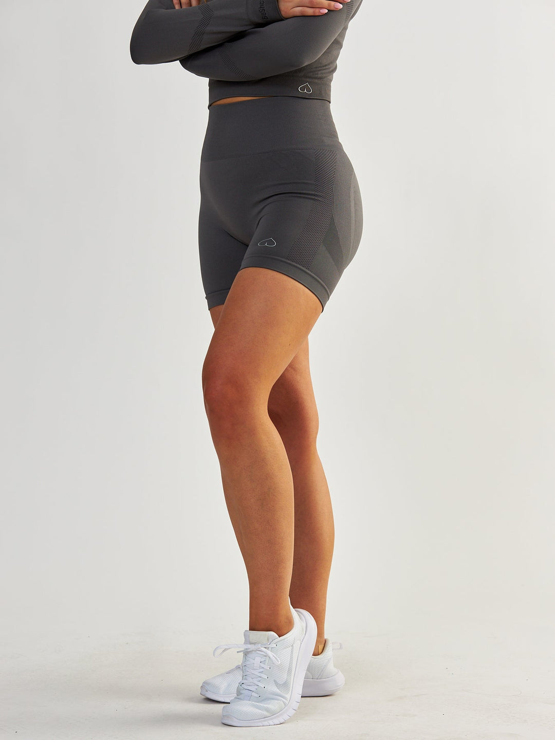 Grey Shaping Shorts - Power Up!