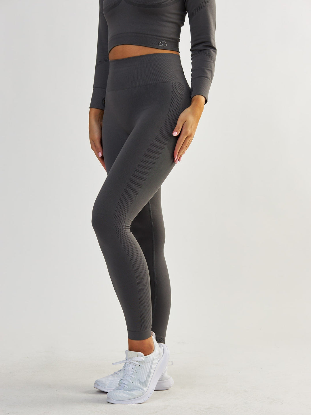 Grey Shaping Leggings - Power Up!