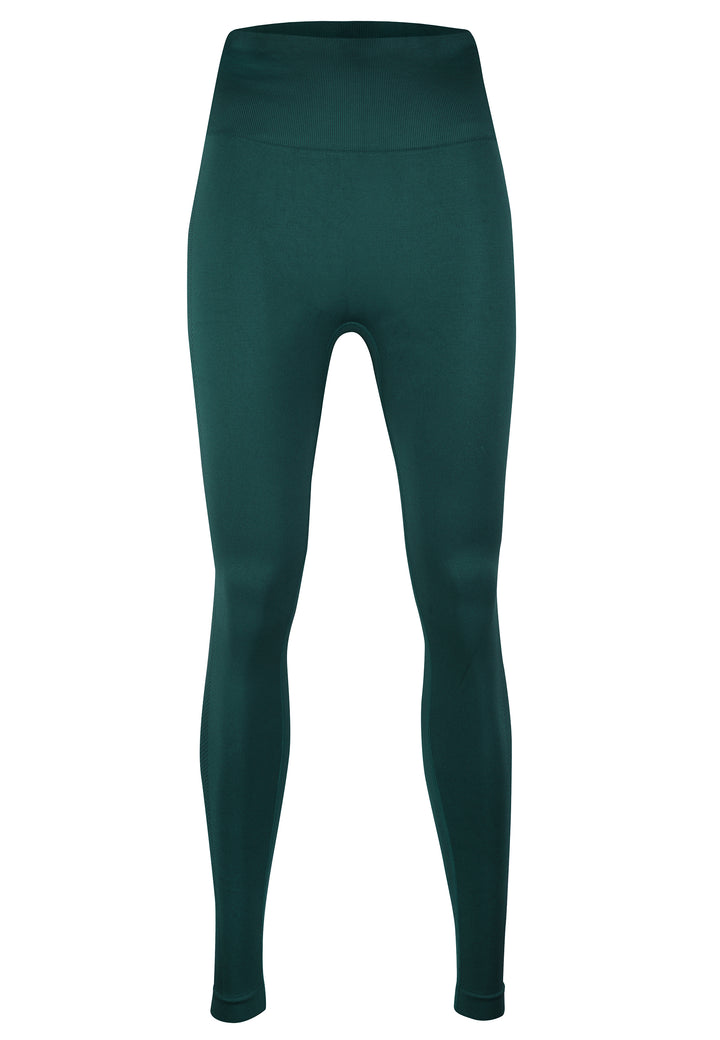 Bottle Green Shaping Leggings - Power Up!