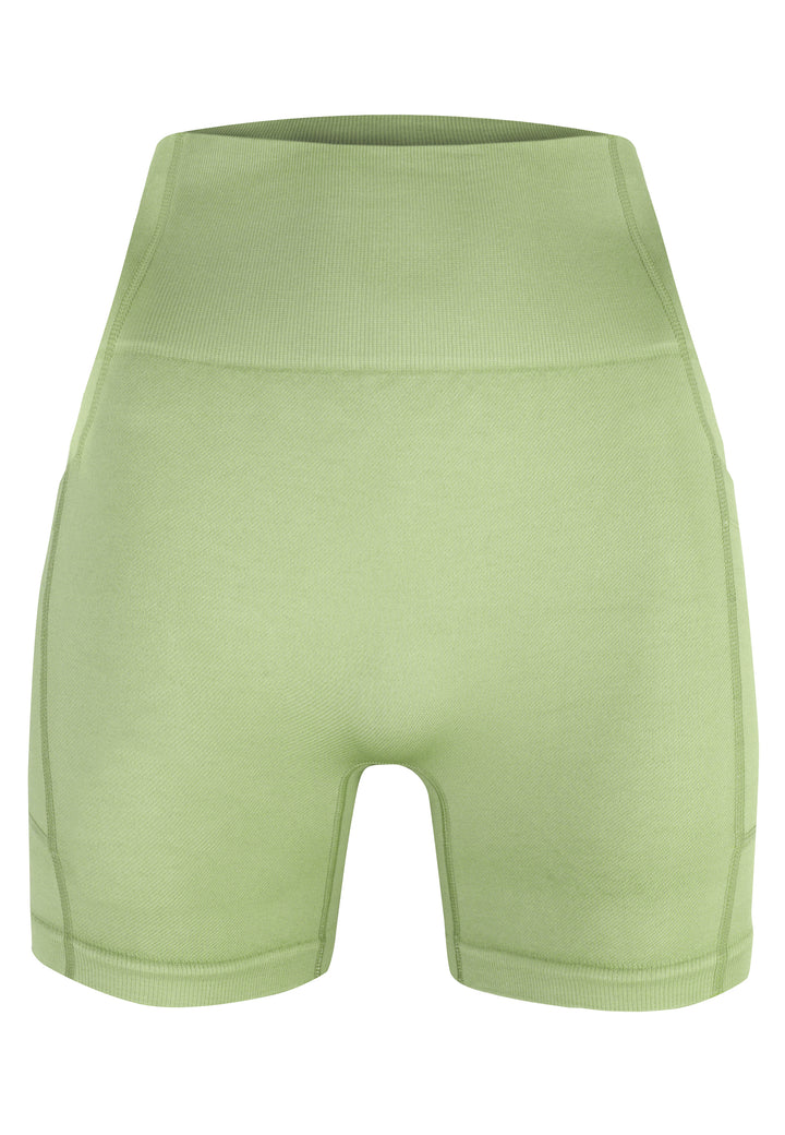 Pistachio Shorts with Pockets - Lift Me Up