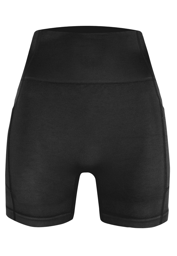 Black Shorts with Pockets - Lift Me Up